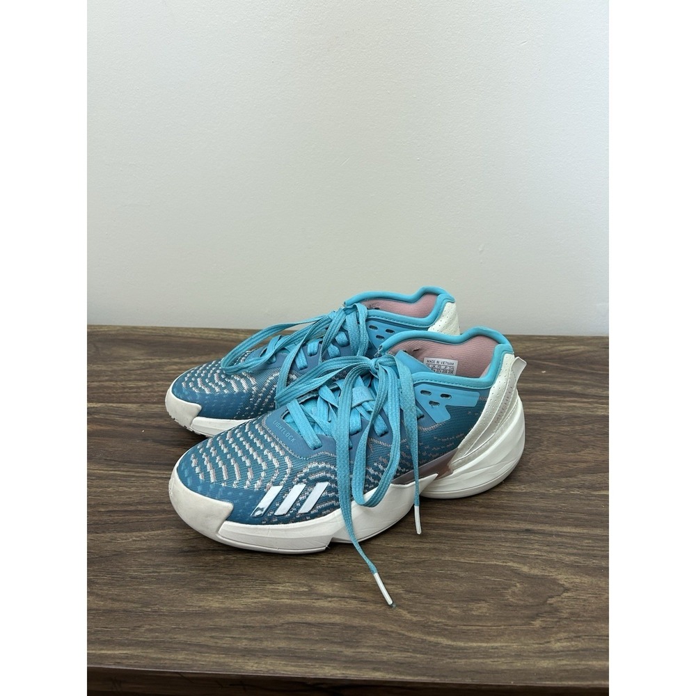 Adidas‎ D.O.N Mitchell Issue 4 J HQ3448 Big Kid's sz 5 Pantone Taupe Metallic